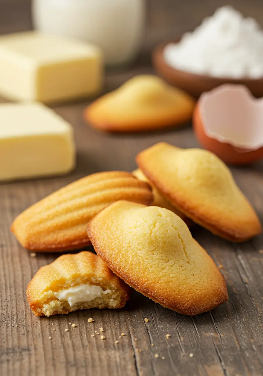 Madeleine Cookies Recipe Using Cream